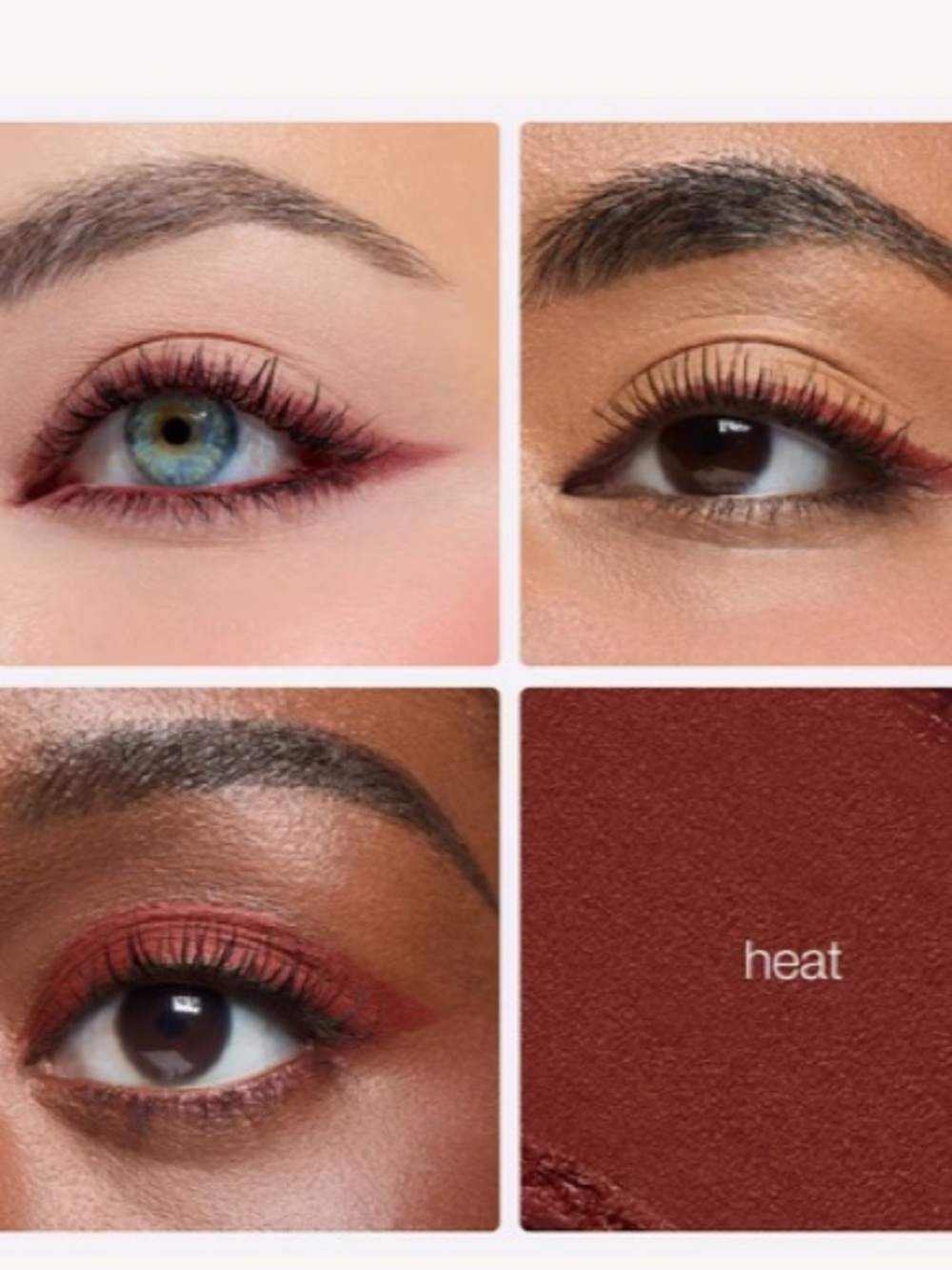 TARTE SmolderEyes Shadow Eye Liner w/Sharpener Heat (Matte Redwood) NIB